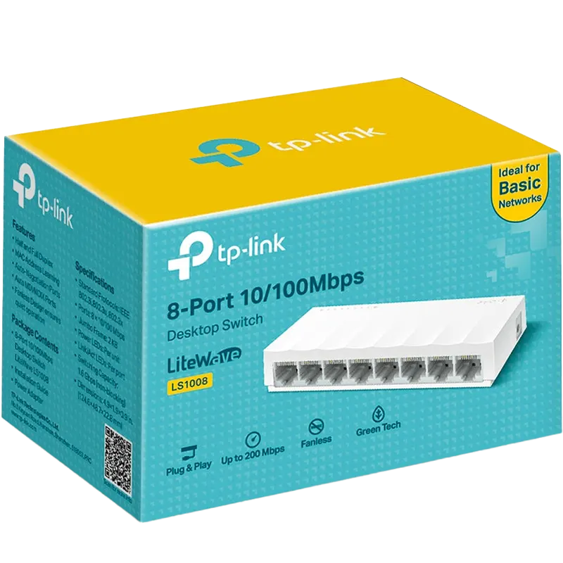 TP-Link LS1008 8 Port Mascom International.webp
